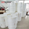 PP Spun bond Melt blown Non Woven Fabric H13 H14 Hepa Filter media Hot air cotton / FFP1 FFP2